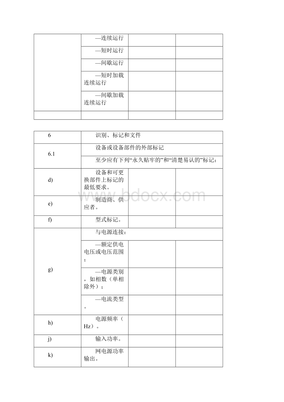 GB97061医用电气设备安全通用要求试验模板.docx_第3页