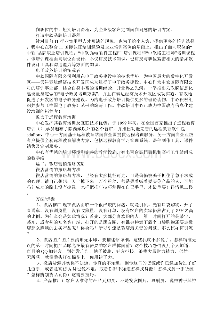 微店营销策划书.docx_第3页