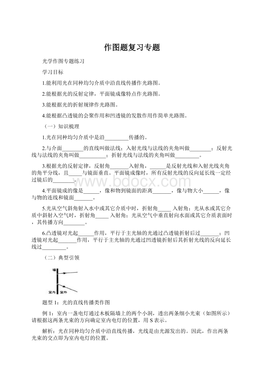 作图题复习专题.docx