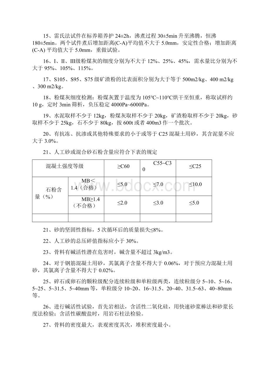 混凝土试验员上岗证考题加下划线教学文案Word文档格式.docx_第2页