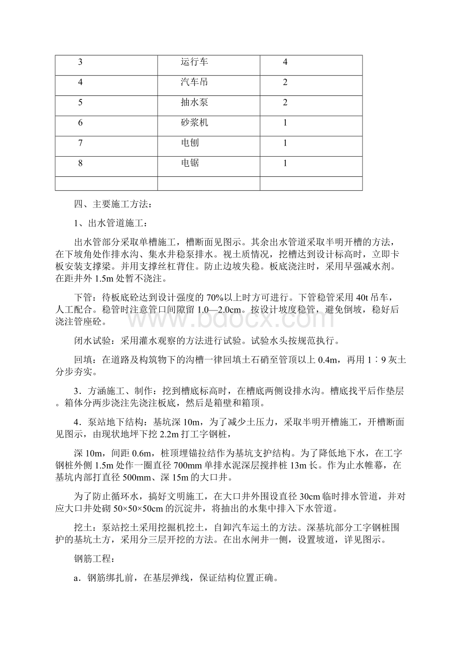 铜陵备用水源泵房施工组织设计Word格式.docx_第2页