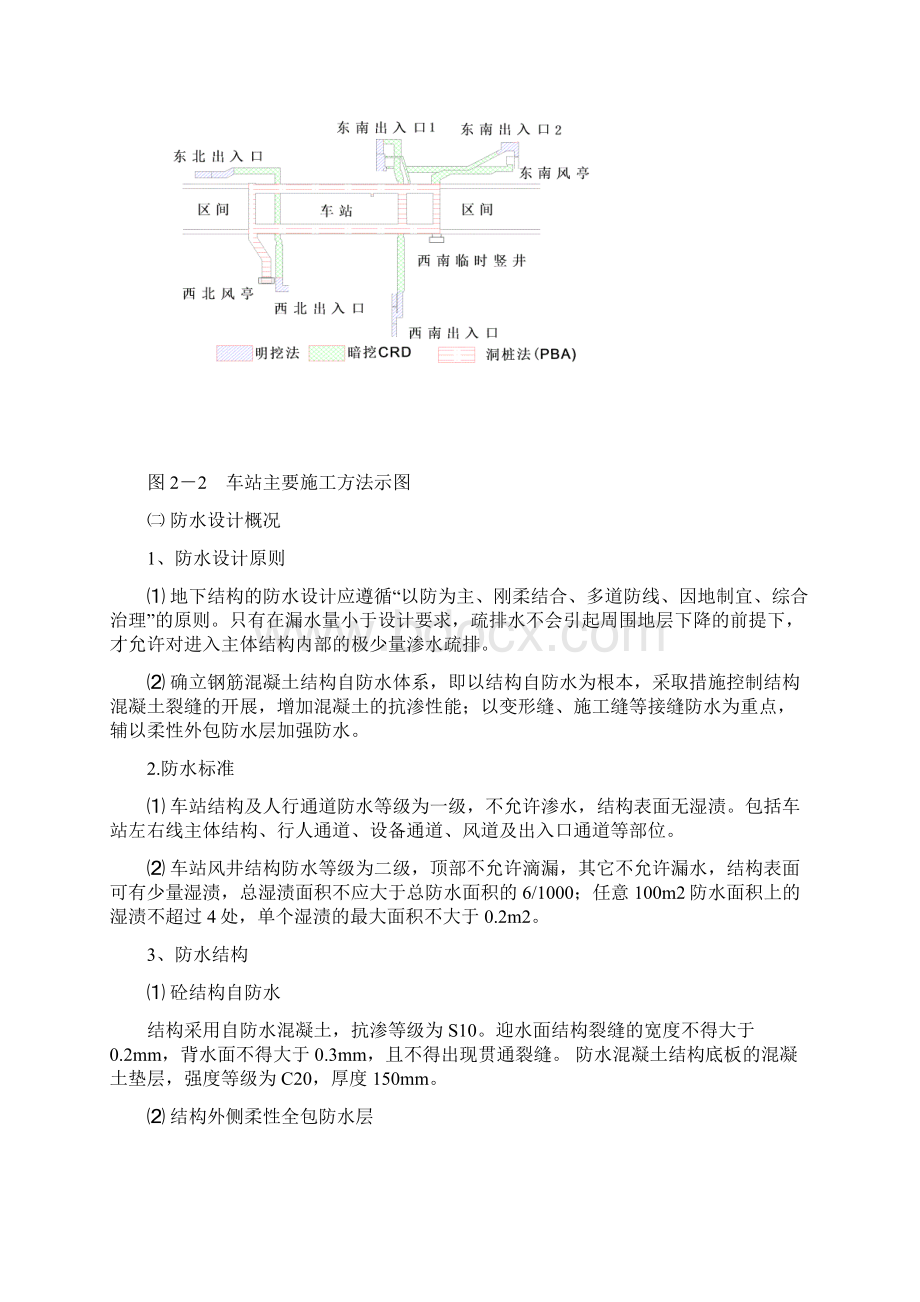 呼家楼站结构防水施工方案.docx_第3页