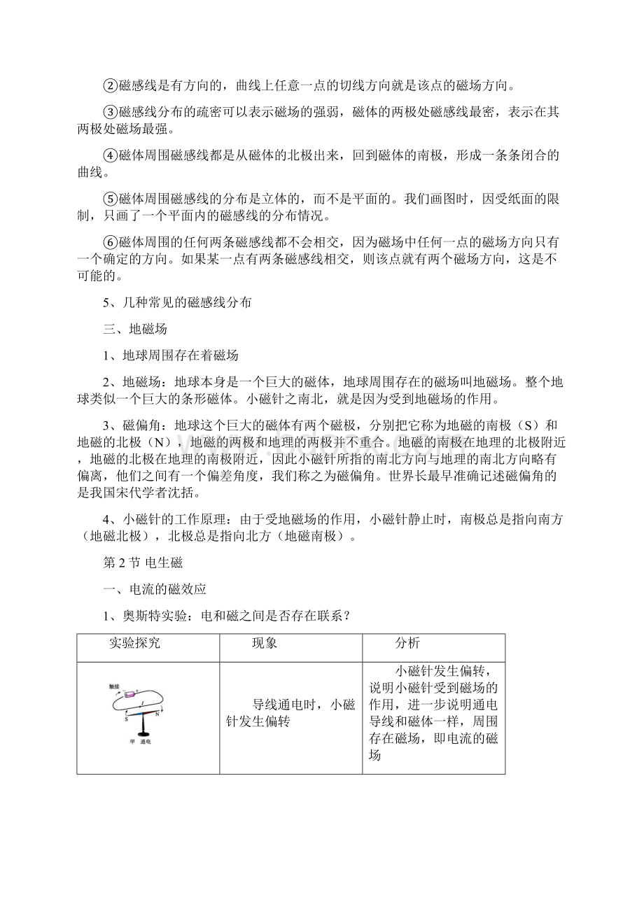 新人教版九年级物理第20章电与磁知识点全面总结.docx_第3页