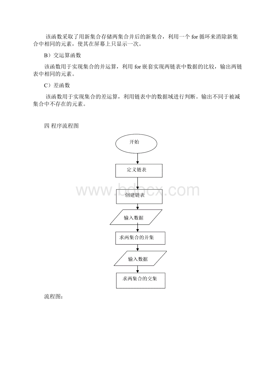 大数据结构课程设计集合运算完整Word格式.docx_第3页