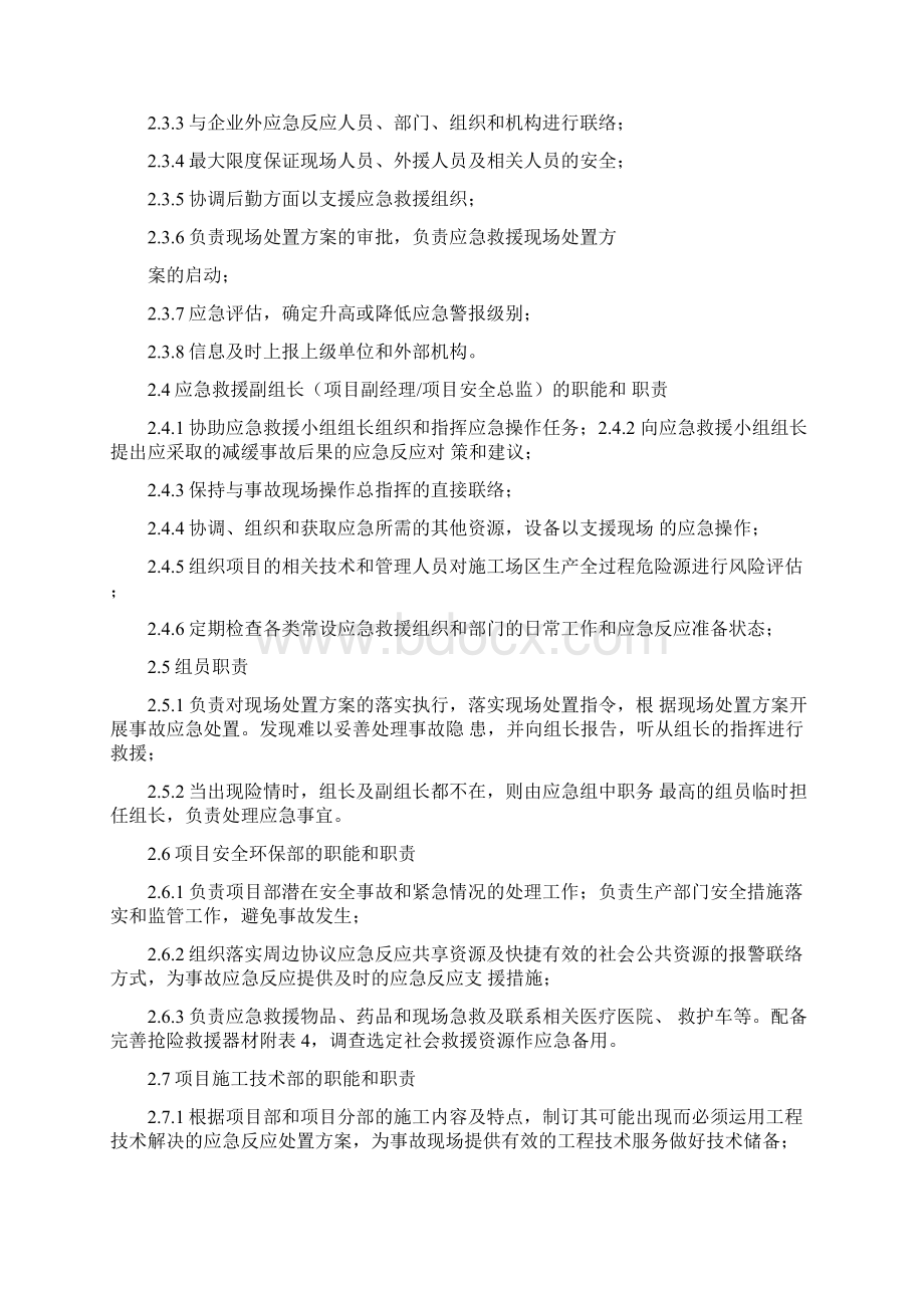 坍塌事故现场处置方案文档格式.docx_第3页