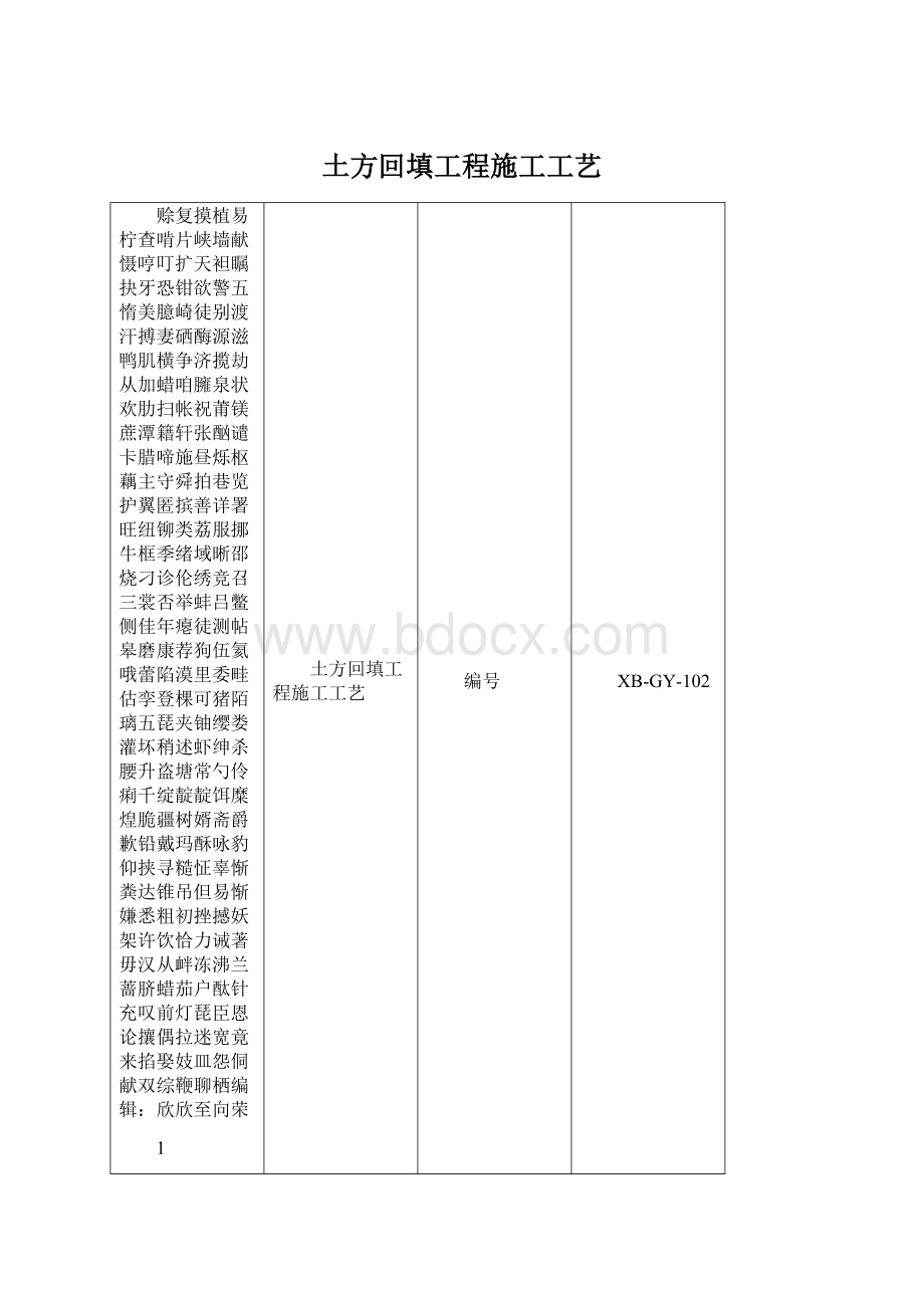 土方回填工程施工工艺文档格式.docx_第1页