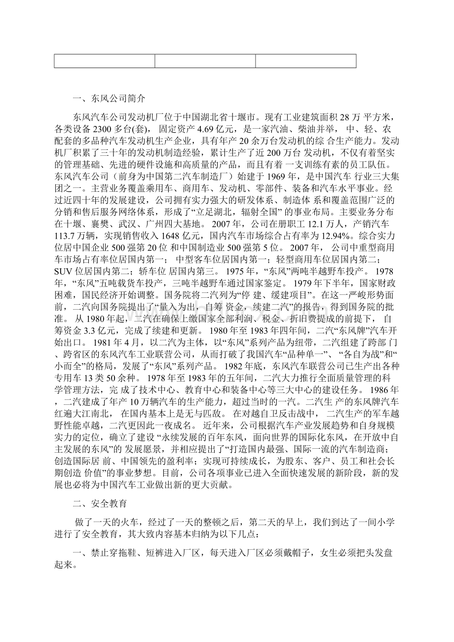 东风汽车实习报告.docx_第2页