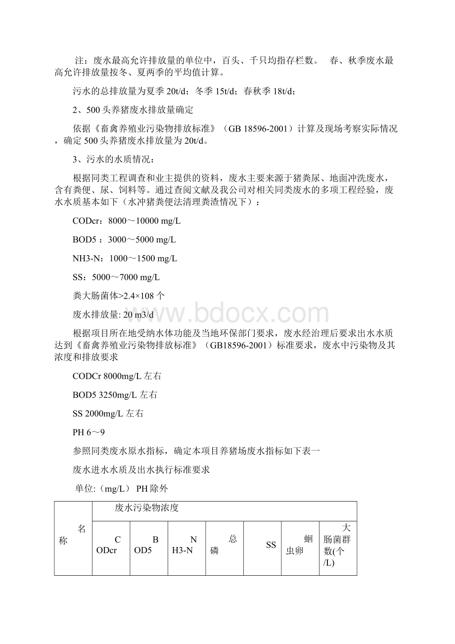 500头20T养猪场废水处理方案设计之欧阳学创编.docx_第2页