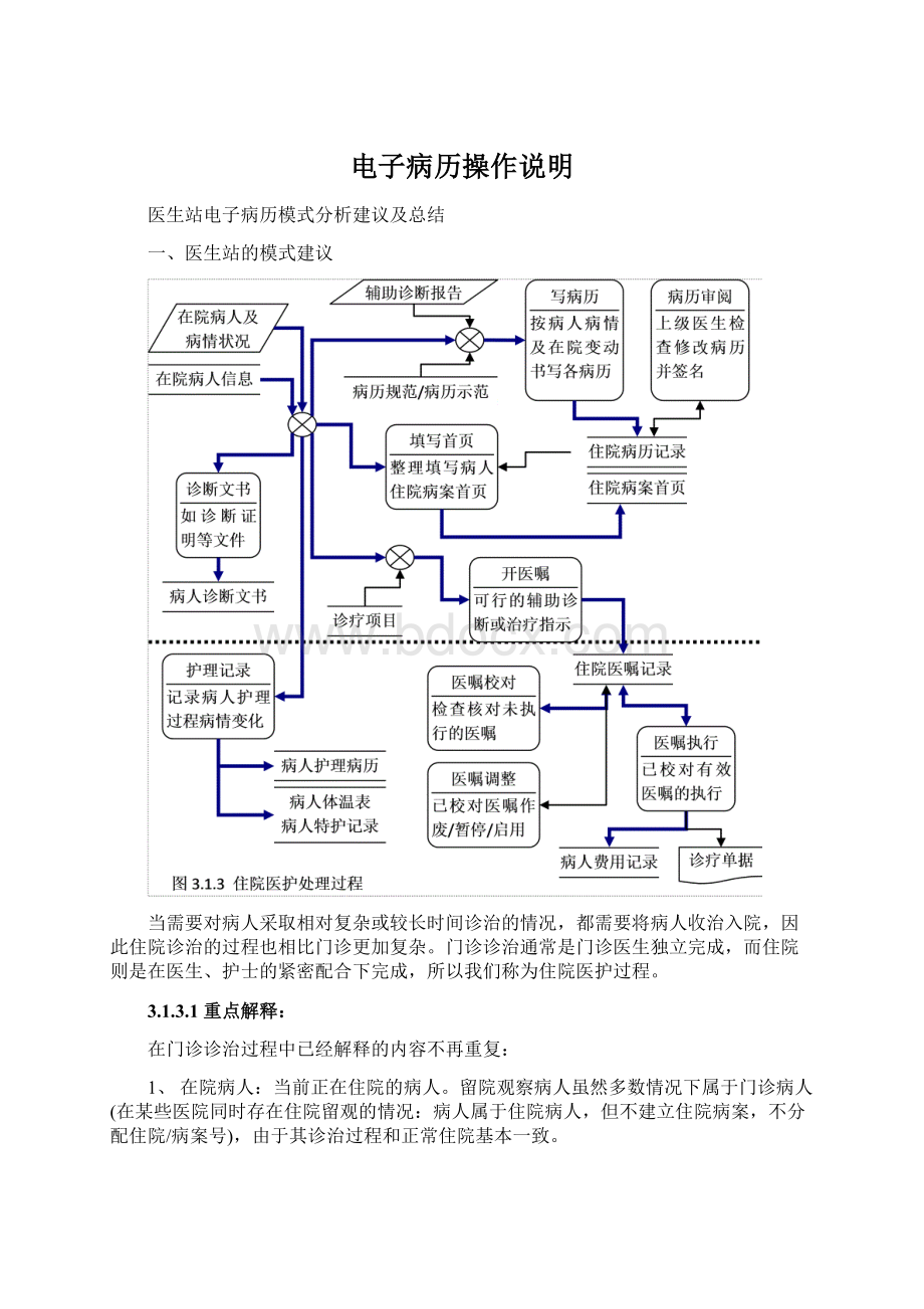 电子病历操作说明文档格式.docx