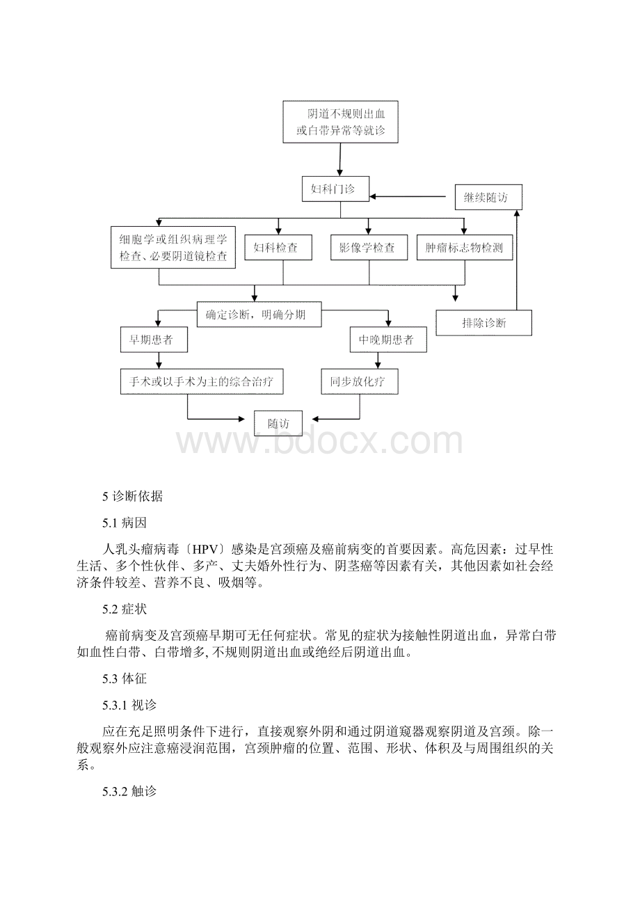 宫颈癌及癌前病变规范化诊疗指南试行Word文档下载推荐.docx_第2页