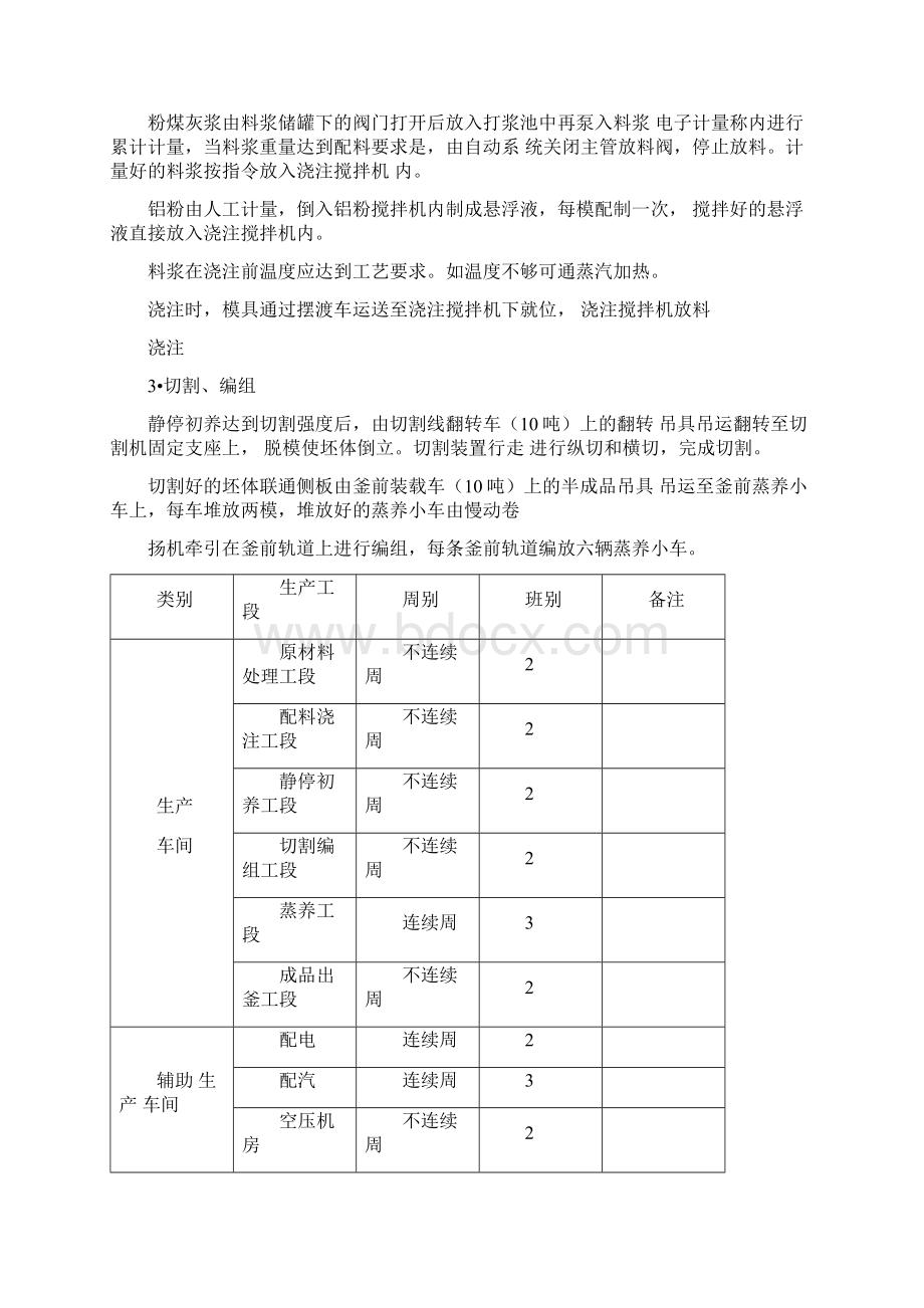 第三章加气混凝土砌块生产技术方案.docx_第3页