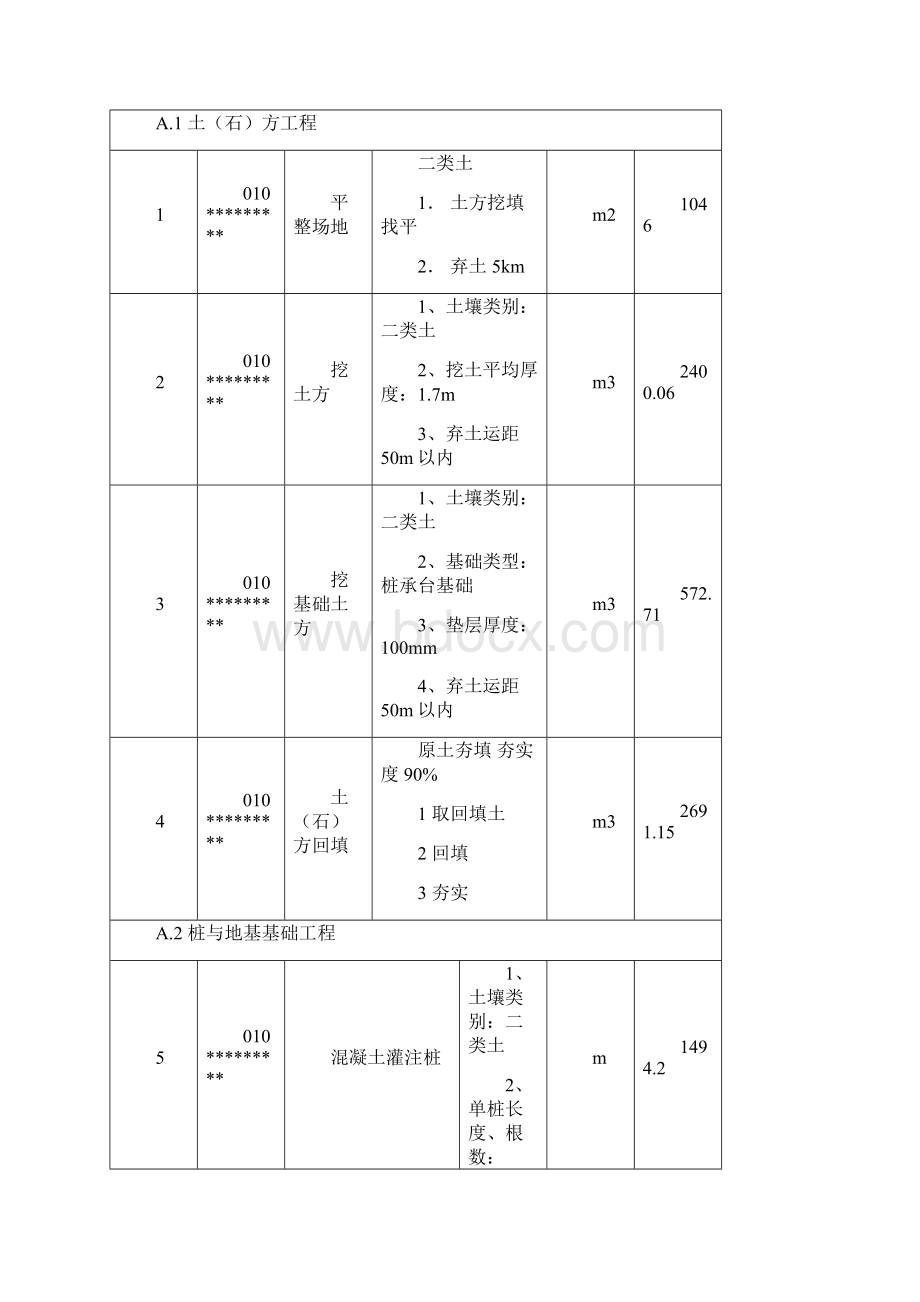 整理工程量清单实例.docx_第2页