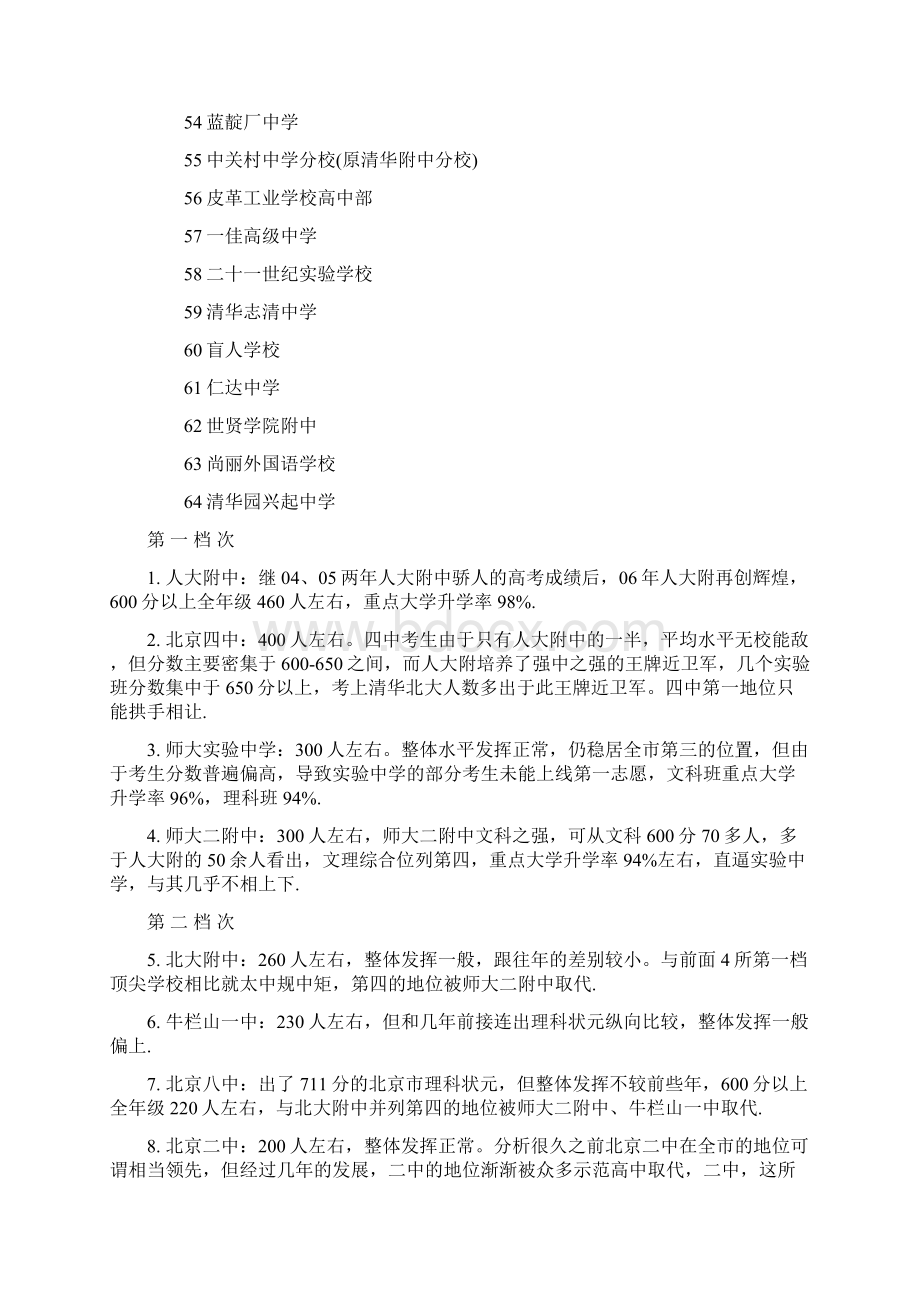 北京市海淀区中学排名Word下载.docx_第3页