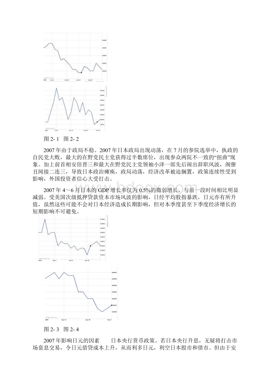 近五年日元对人民币汇率走势分析.docx_第2页