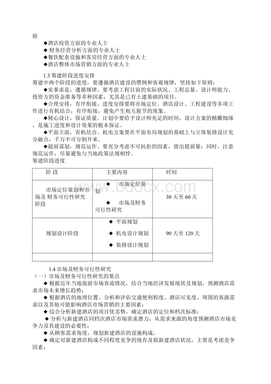 酒店筹建筹备运作方案.docx_第2页