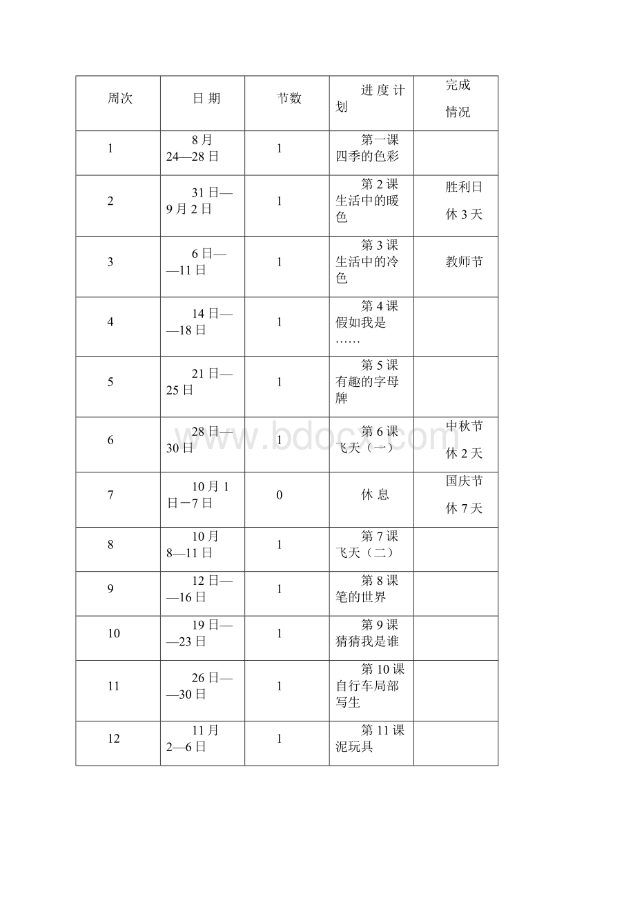 四年级美术电子教案上册.docx_第2页