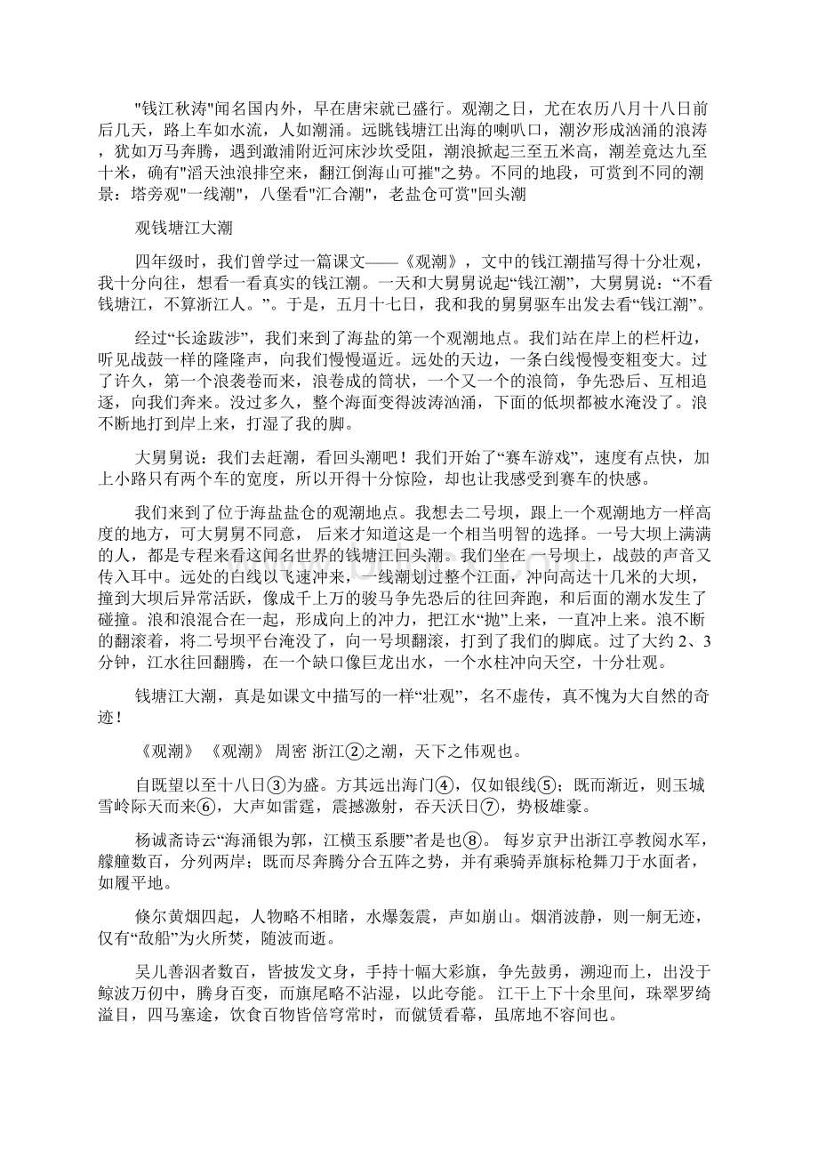 钱塘江大潮该怎么写作文Word文件下载.docx_第3页