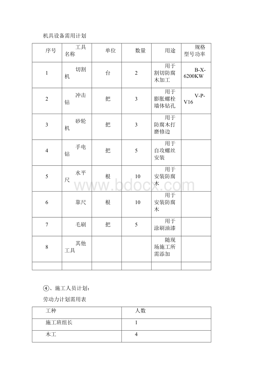 防腐木花架施工方案详解.docx_第2页