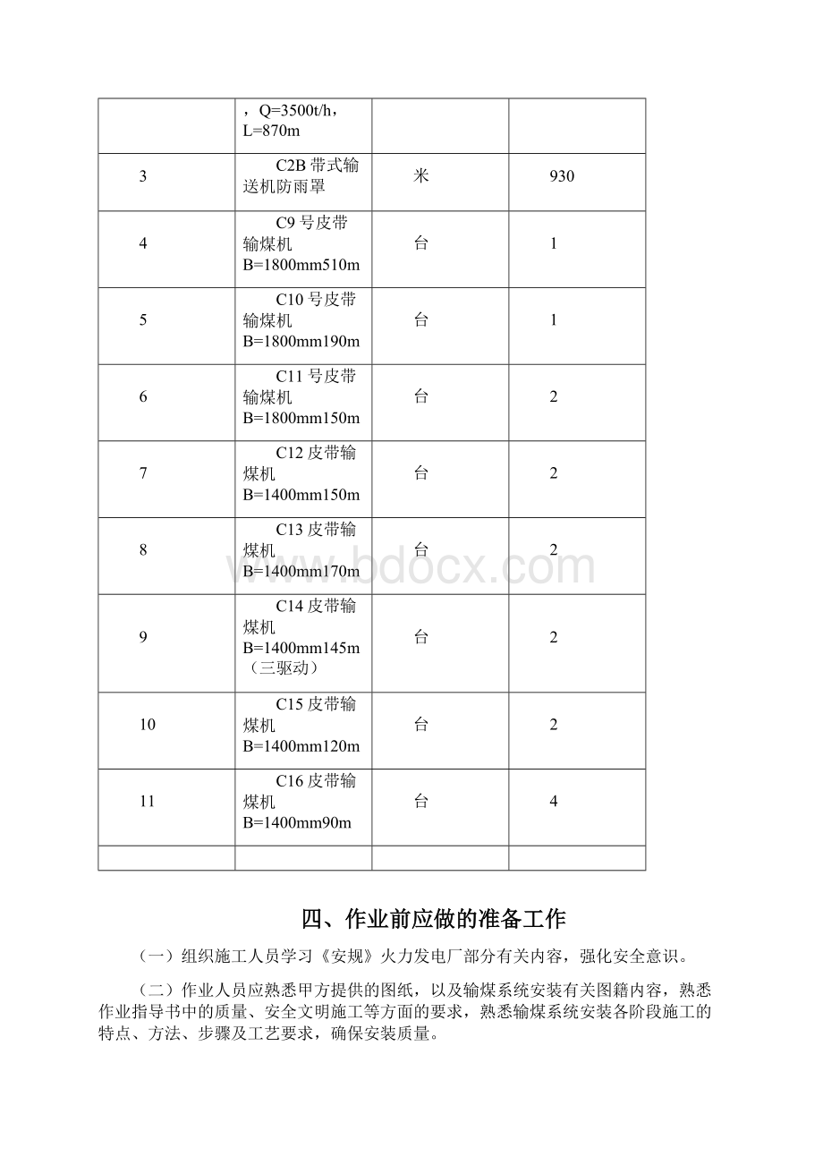 输煤皮带机安装工程施工方案Word文件下载.docx_第3页