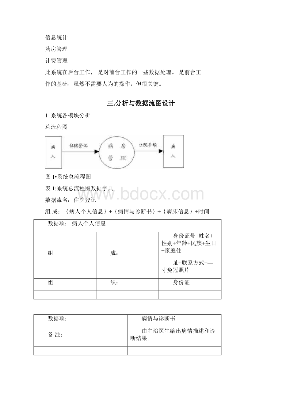 医院病房管理系统0001Word文档格式.docx_第3页