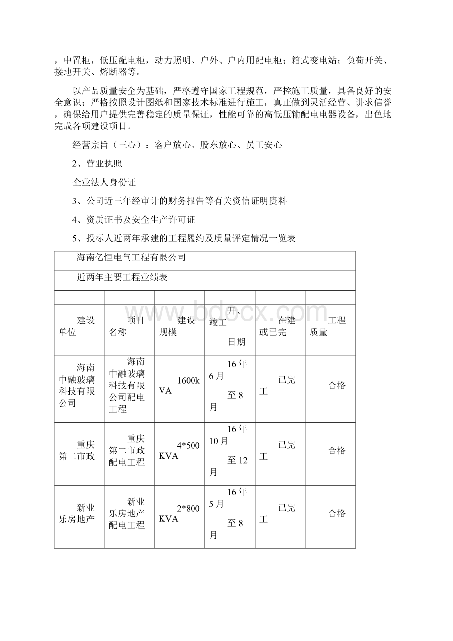 kV配电工程技术标Word格式.docx_第2页