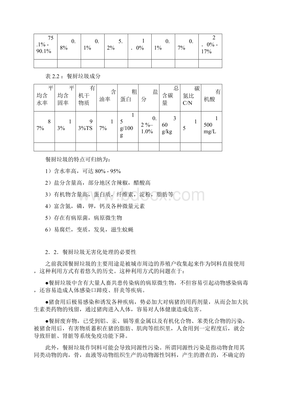 餐厨垃圾处理项目建议书.docx_第3页