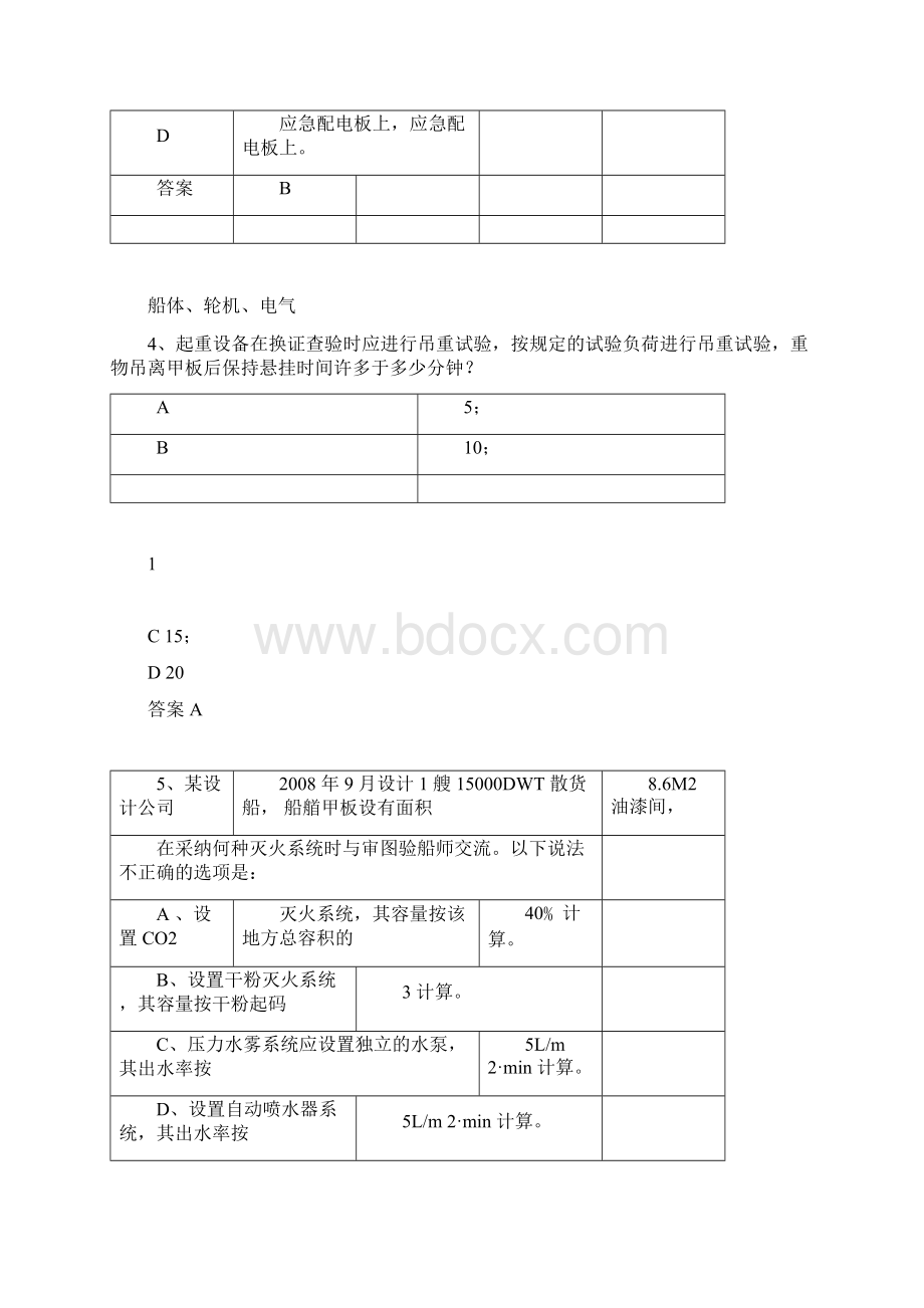 完整版注册验船师考试试题B级练习题库.docx_第3页