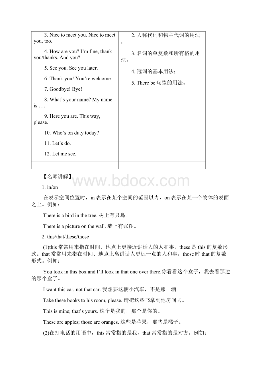 初中英语全程知识点总结Word文档格式.docx_第2页