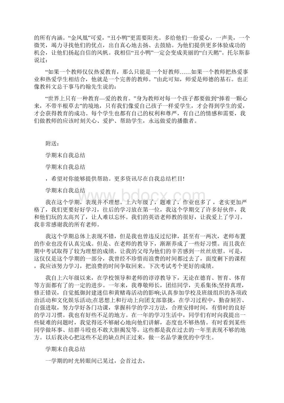 学期末教师个人工作总结范文最新篇Word格式文档下载.docx_第3页