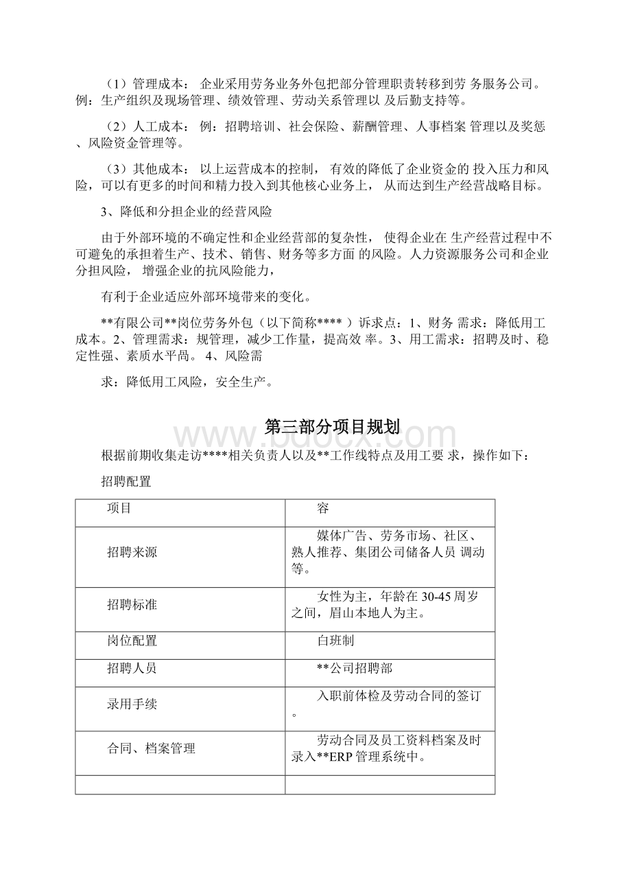 人力资源外包方案Word文档下载推荐.docx_第2页