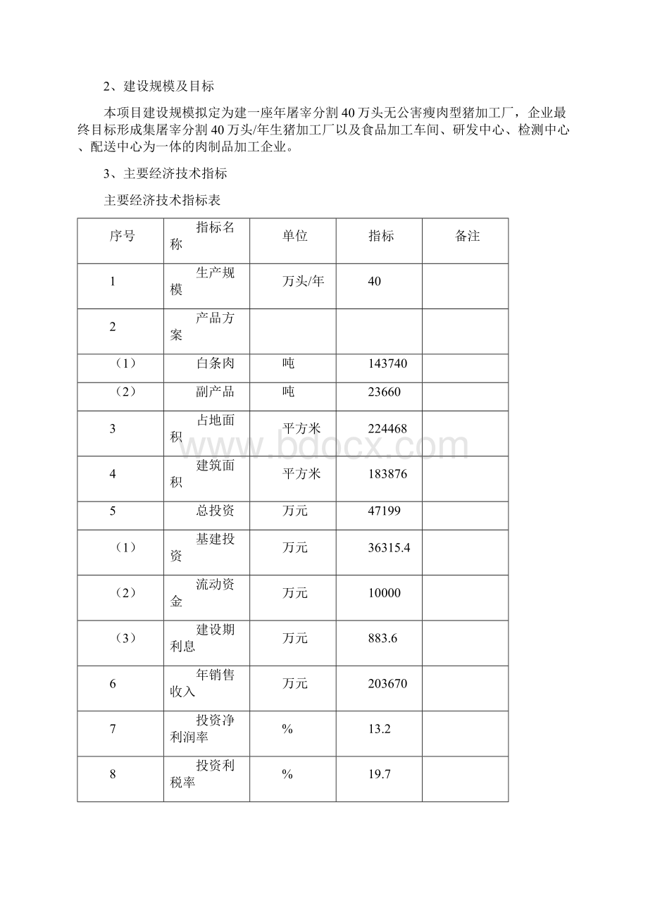 猪肉食品系列加工项目可行性研究报告.docx_第3页