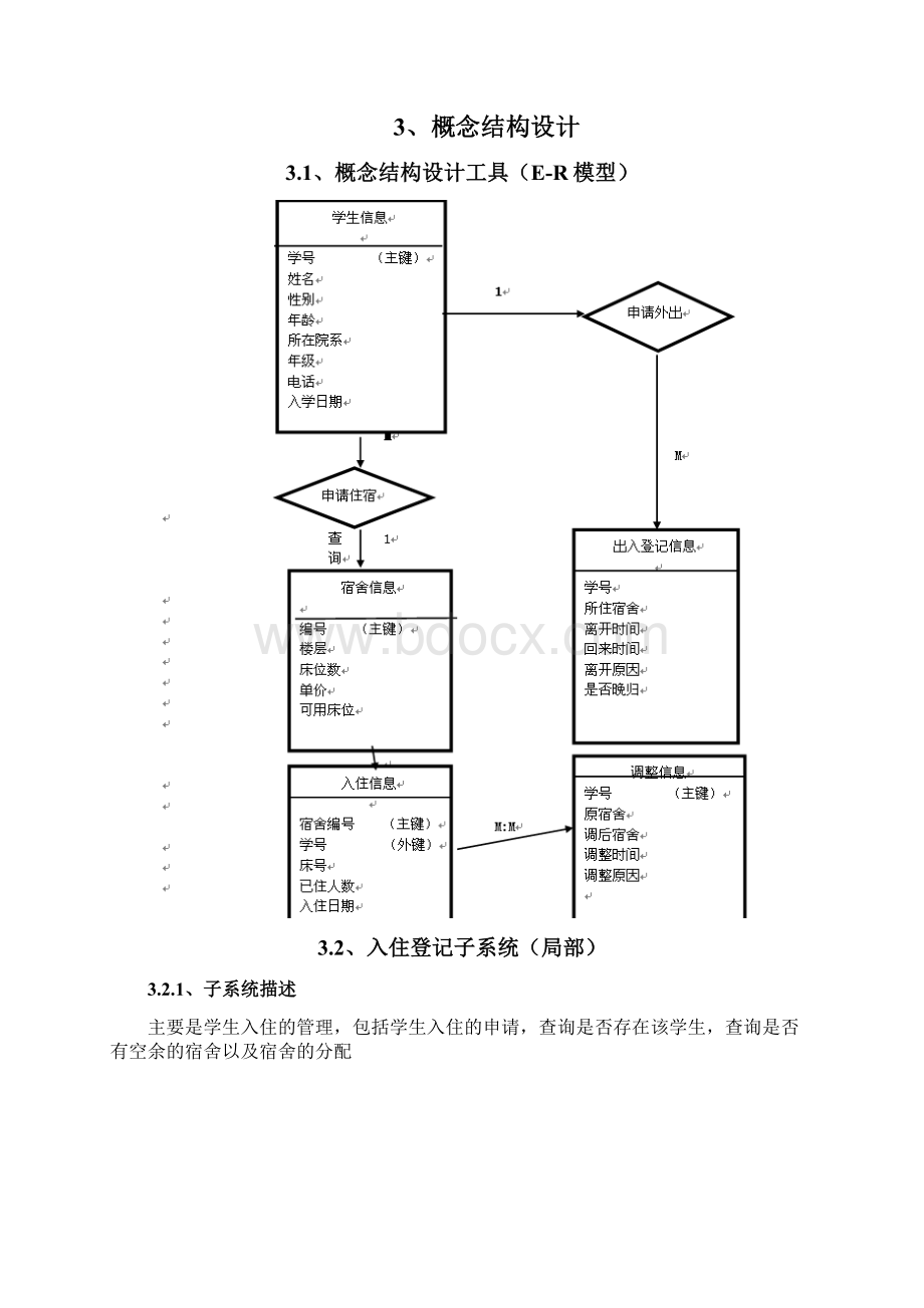 数据库课程设计学生宿舍管理系统.docx_第3页