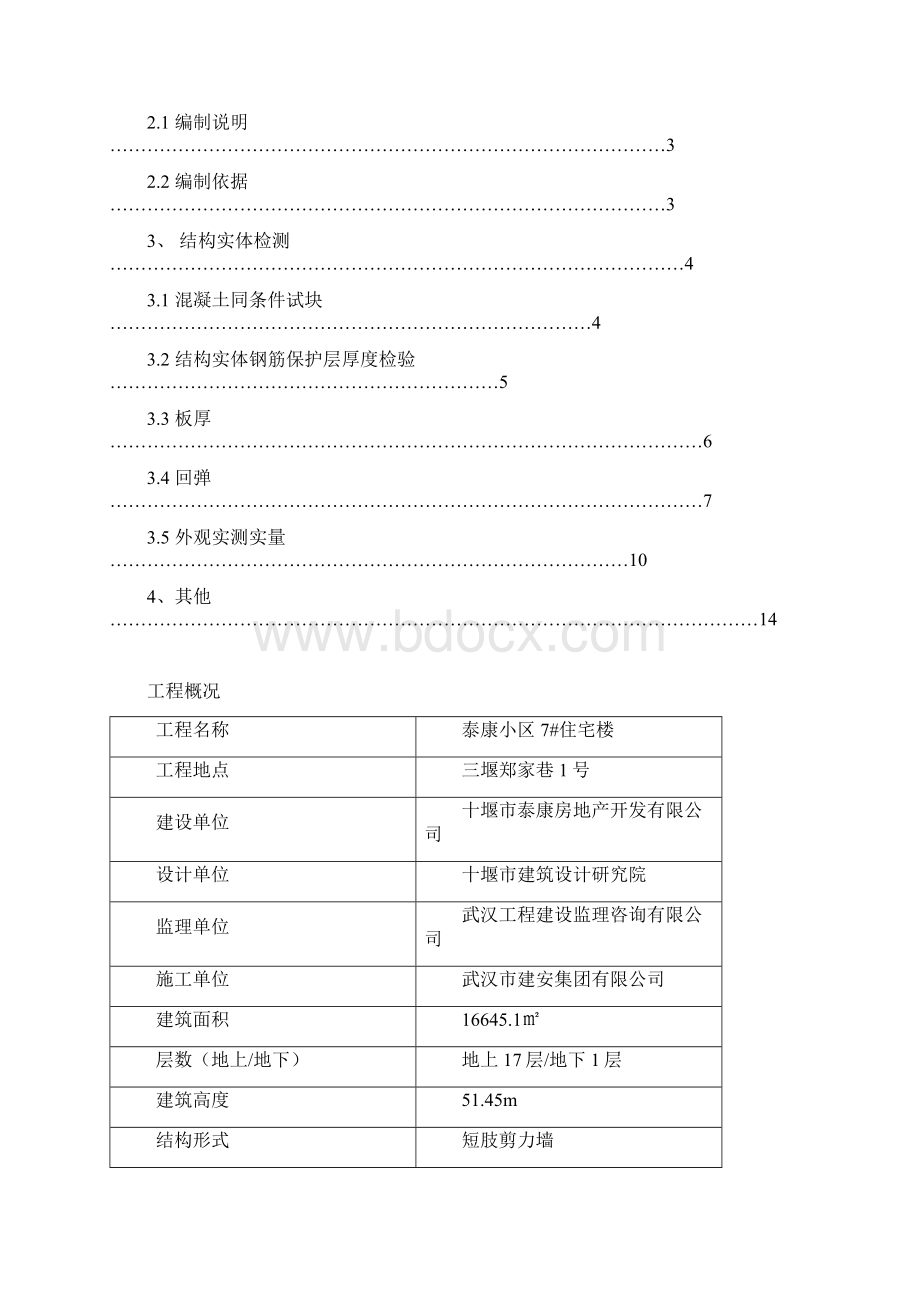 某房建项目混凝土结构实体检测专项指导方案Word下载.docx_第2页