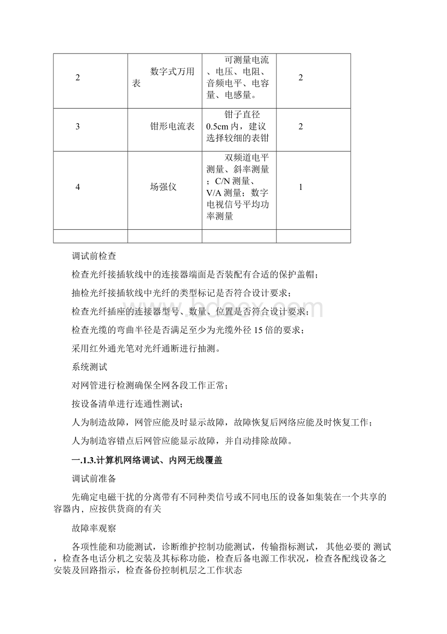 智能化25个系统施工调试方法步骤验收试运行方法.docx_第3页