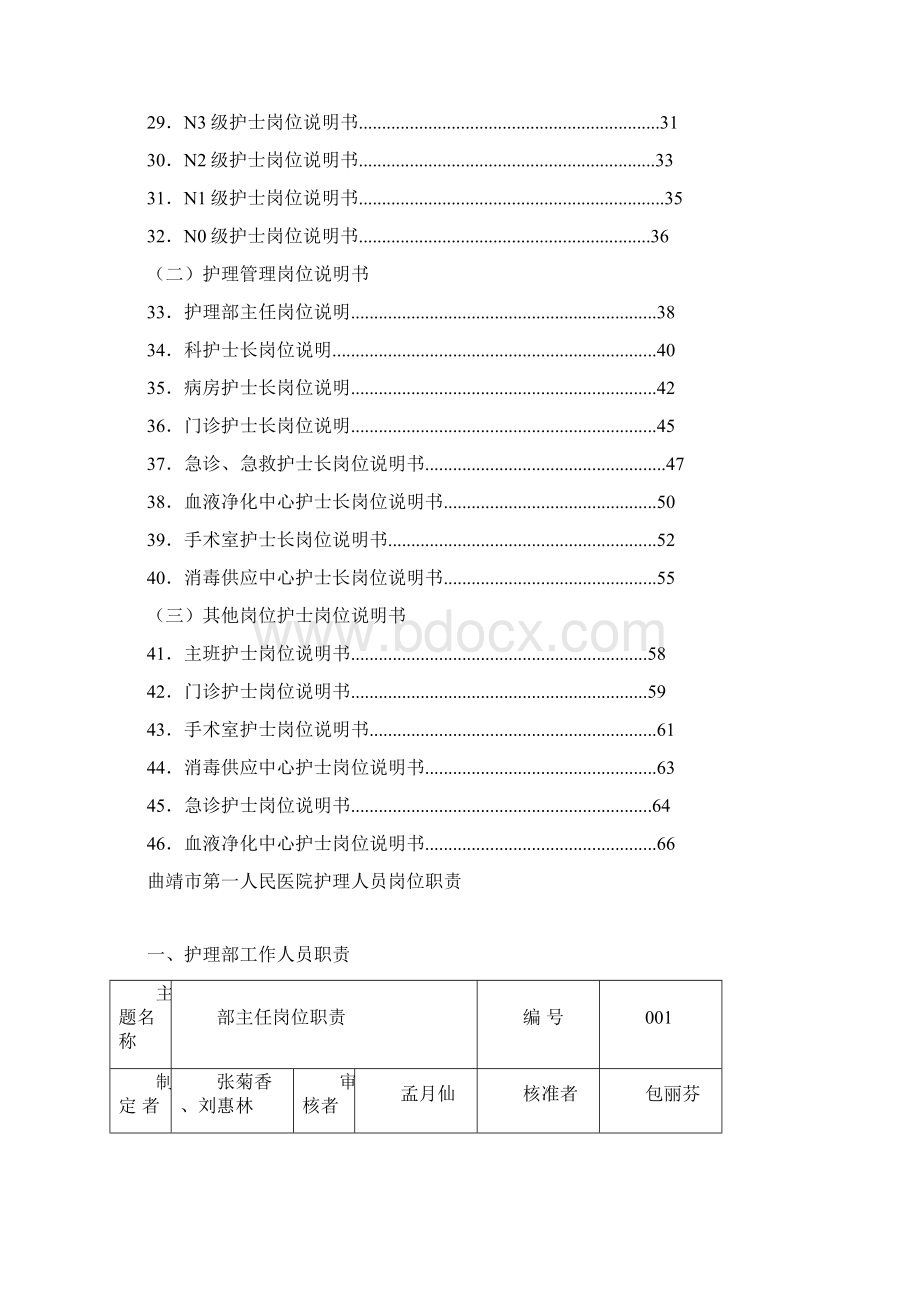 护理岗位职责与岗位说明书.docx_第3页