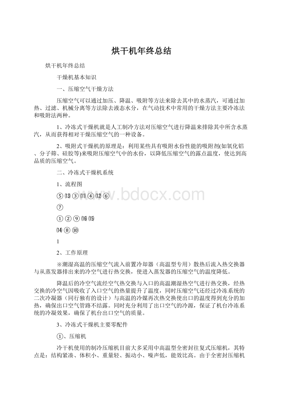 烘干机年终总结.docx_第1页