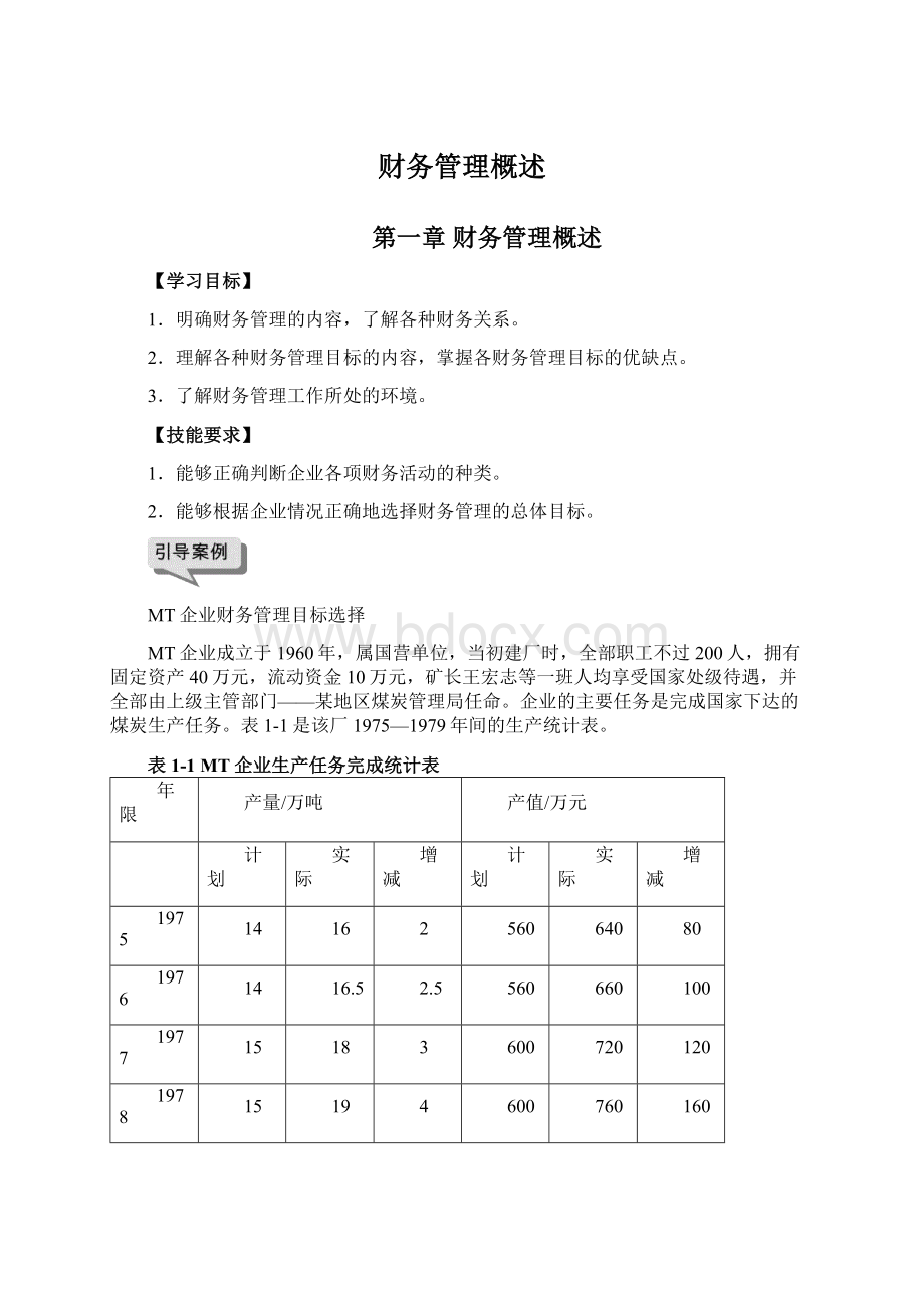 财务管理概述Word格式文档下载.docx_第1页