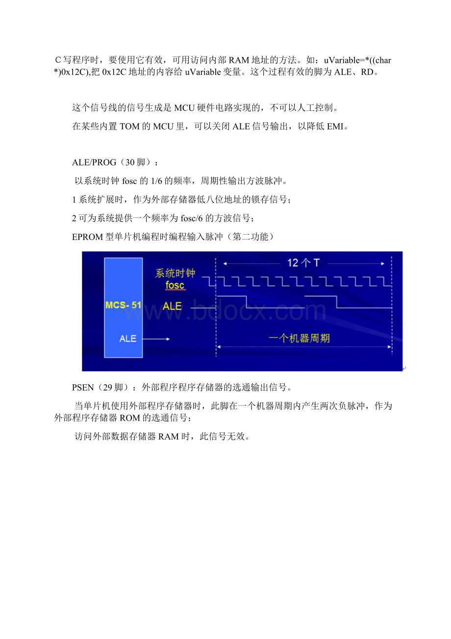 51单片机外部存储器的使用Word格式.docx_第2页