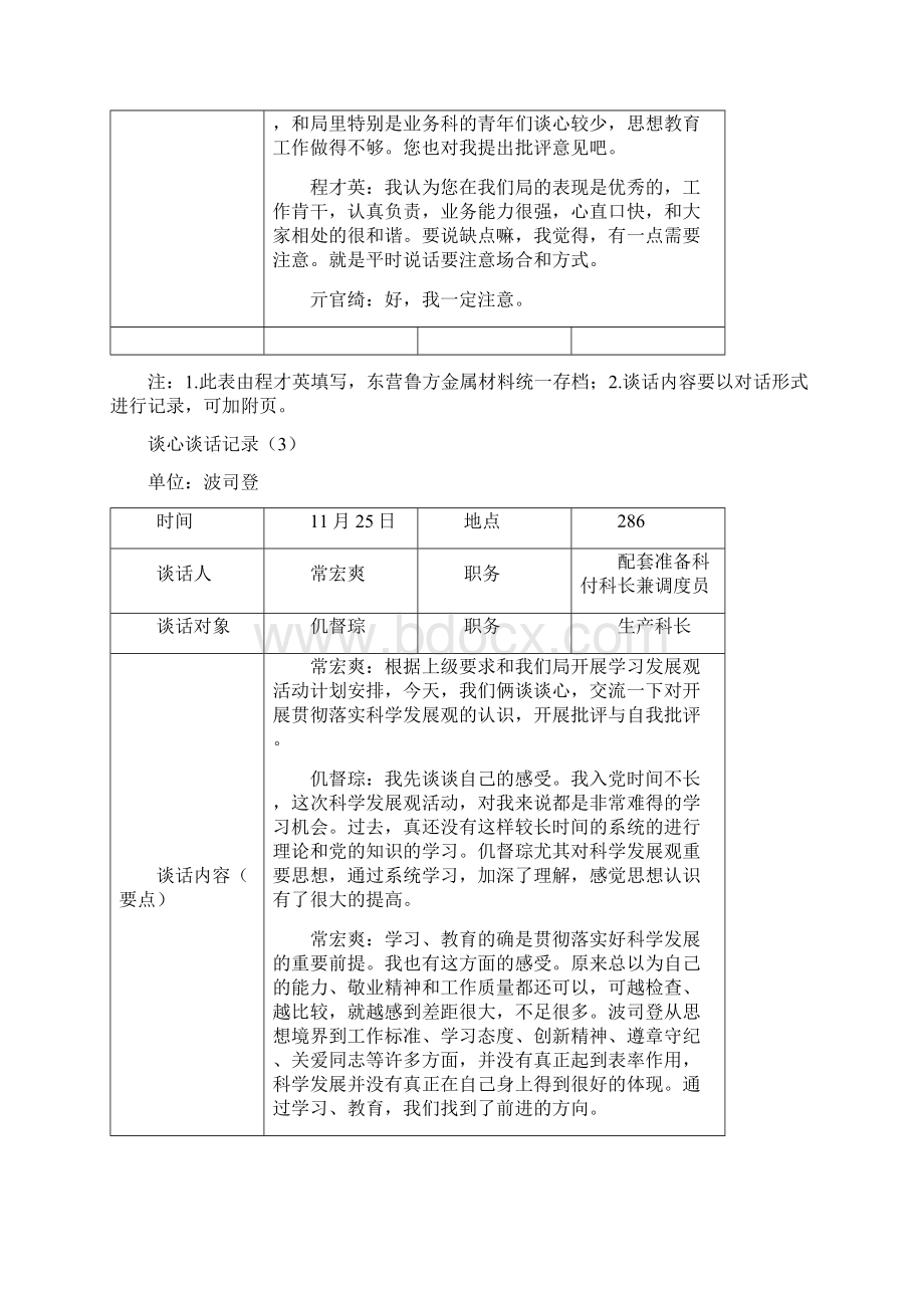 谈心谈话记录内容范文范文大全.docx_第3页