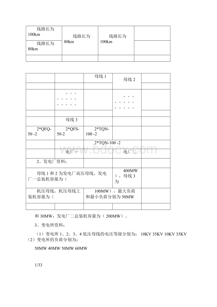 电力系统潮流计算课程设计Word文档下载推荐.docx_第2页