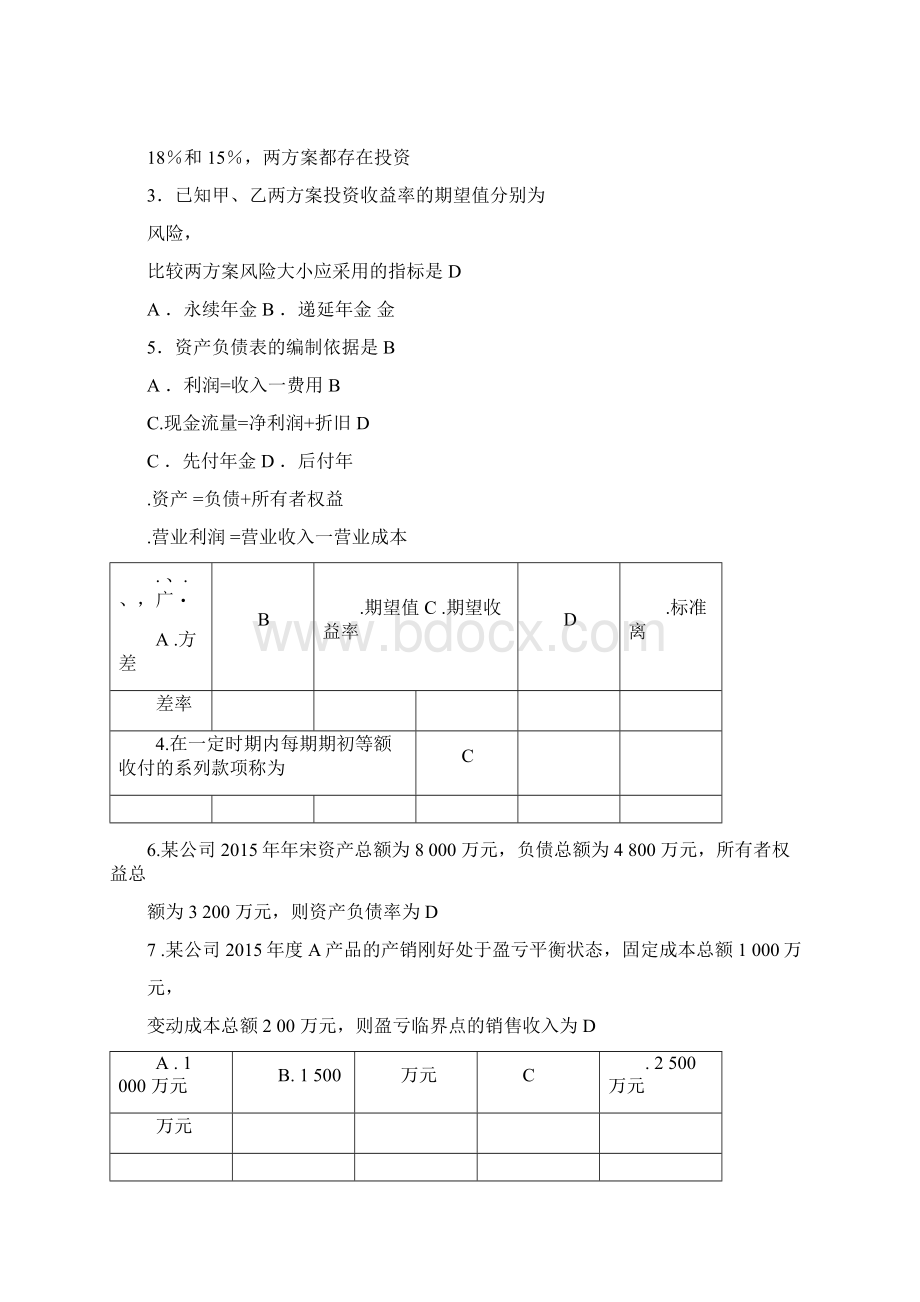 自考财务管理学试题及答案.docx_第2页