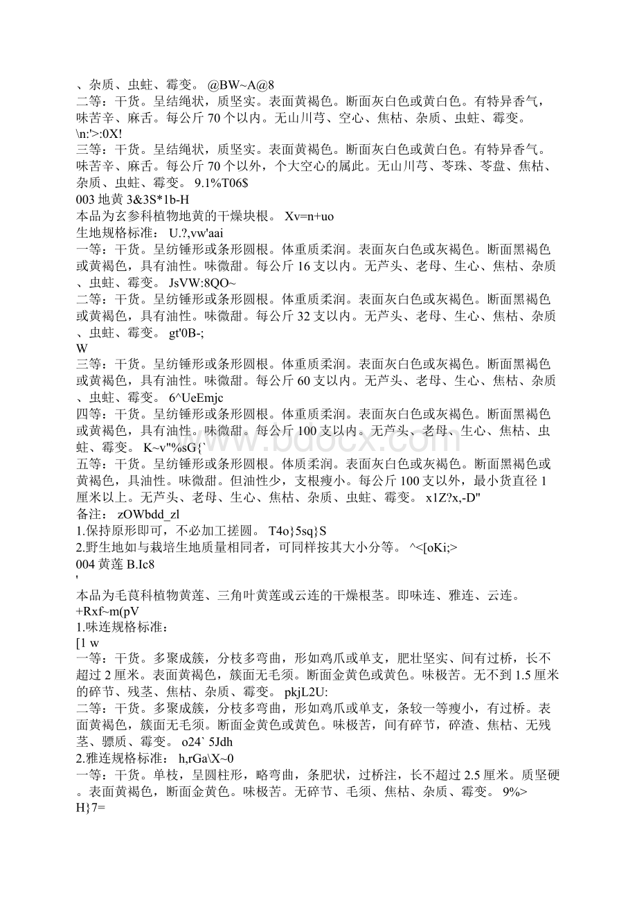 七十六种药材商品规格标准.docx_第2页