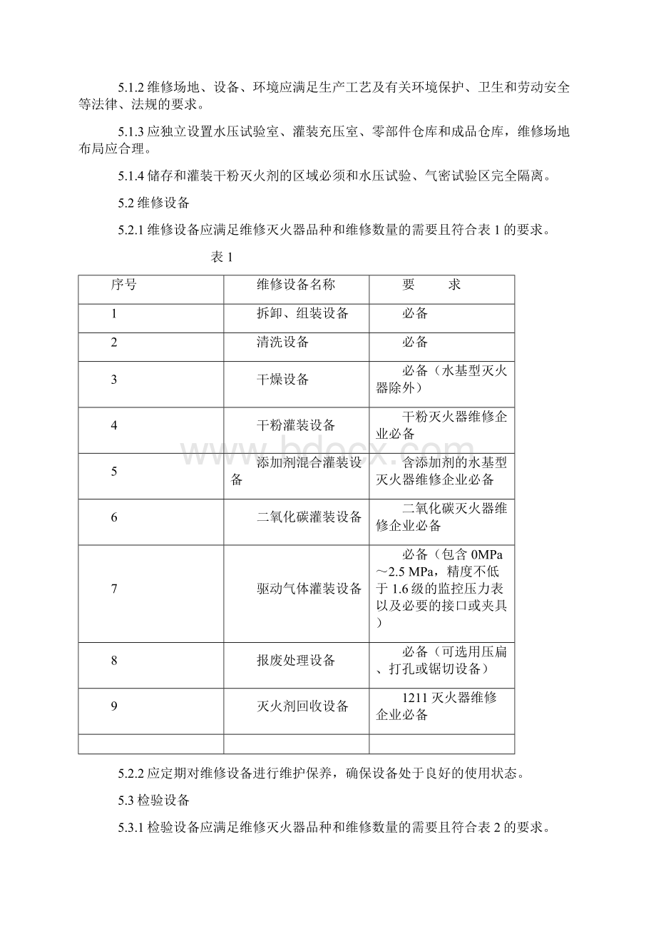 灭火器维修与报废规程ga9527.docx_第3页