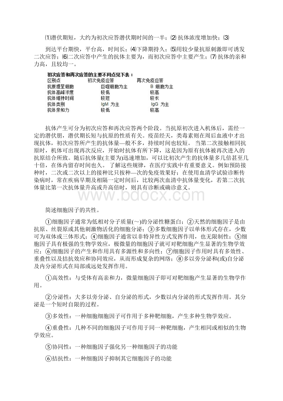 中山大学在职研究生学位考试免疫学重点复习题及答案.docx_第3页