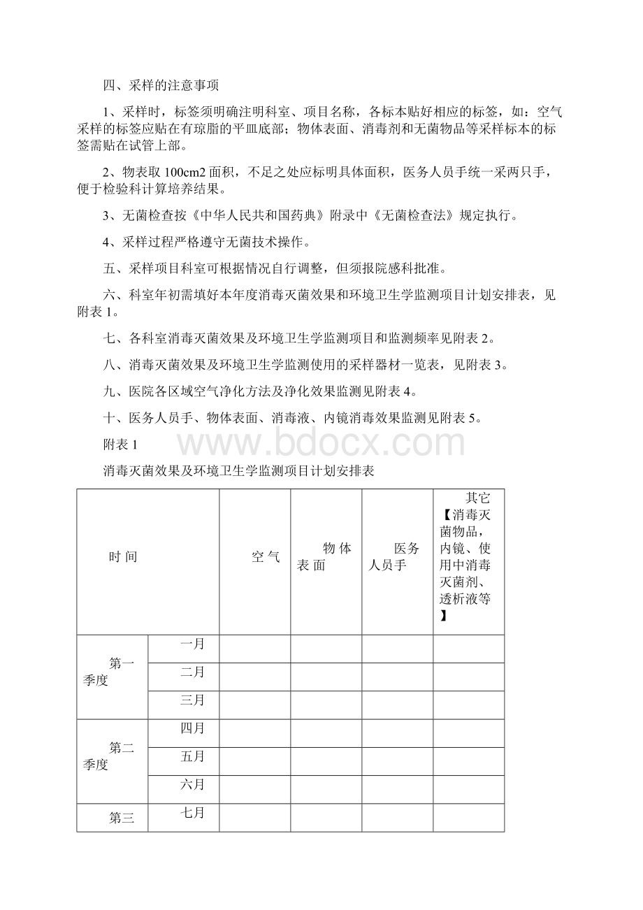 消毒灭菌效果及环境卫生学监测登记本.docx_第2页