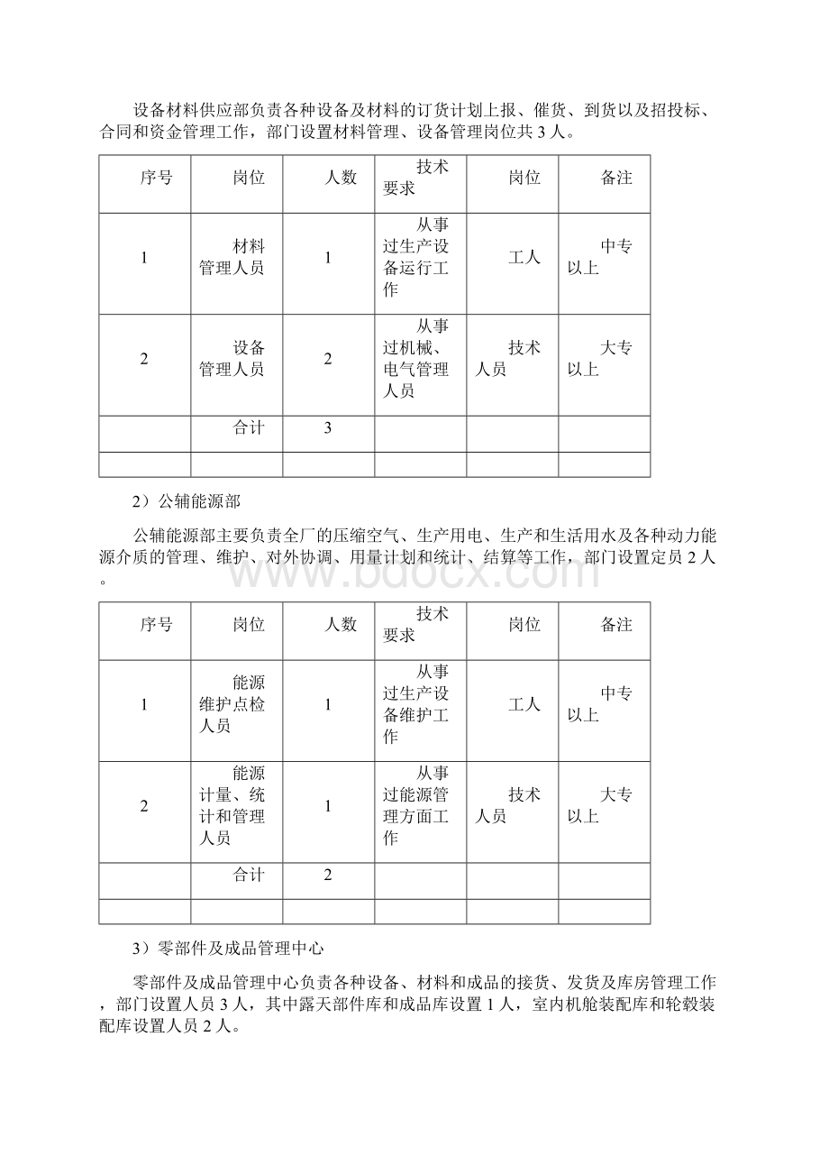 发电机组总装机构设置和人员编制.docx_第3页