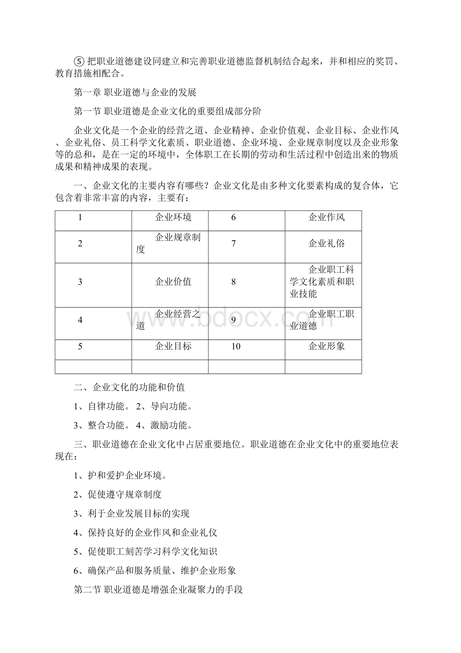 职业道德主要知识要点文档格式.docx_第3页