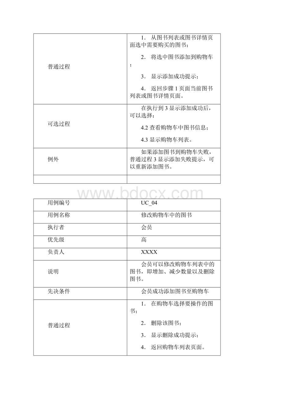 二手书交易系统需求说明书 2.docx_第3页