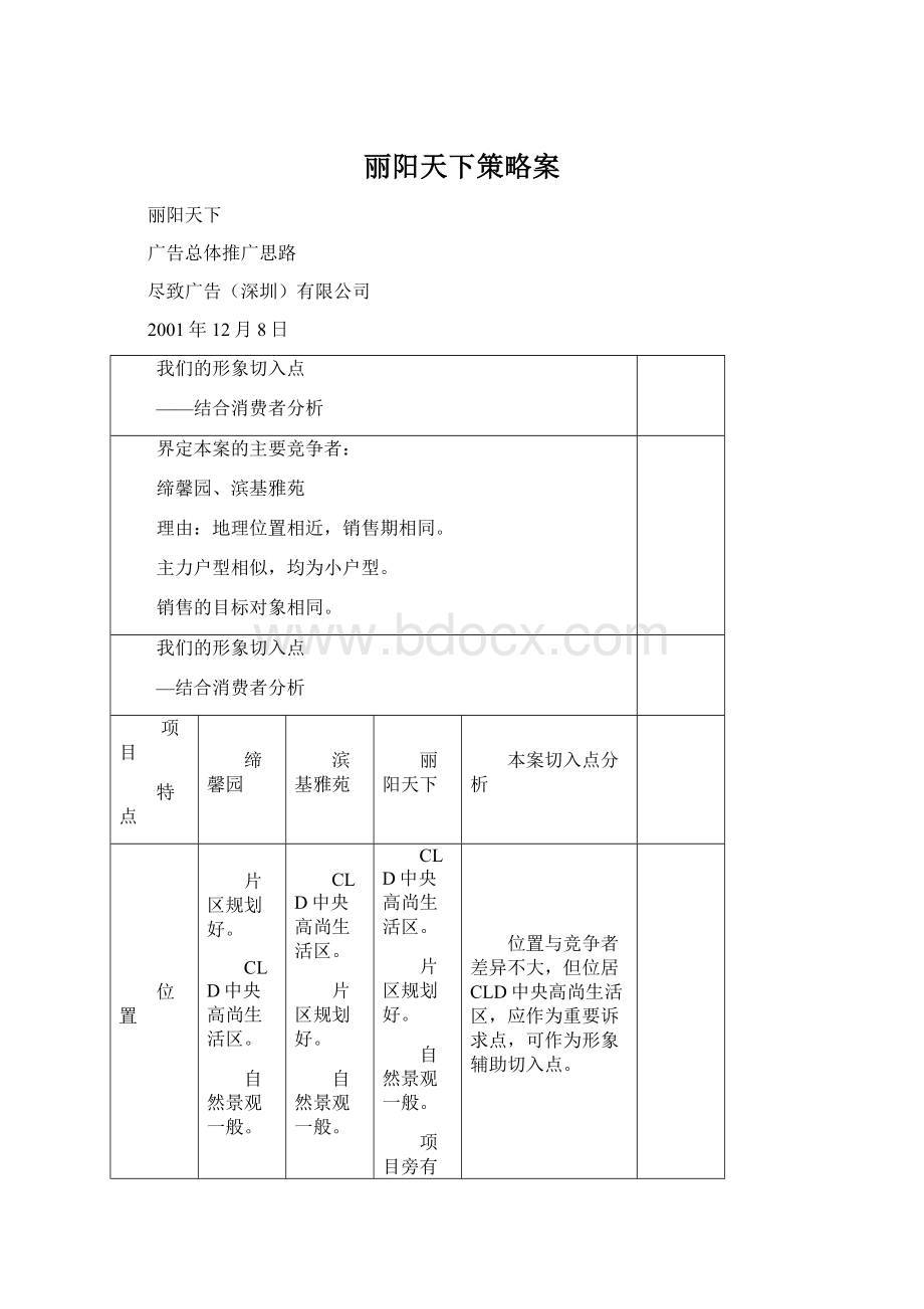 丽阳天下策略案.docx_第1页