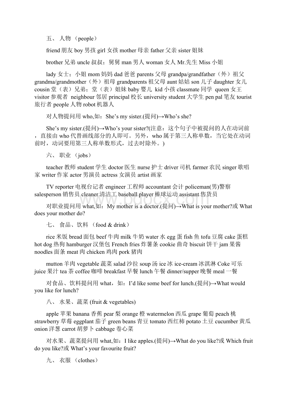 小学英语复习资料大全.docx_第2页